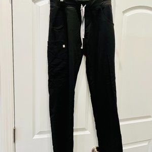 COPY - Figs Scrubs - Kade Cargo Pants - Black - Small TALL